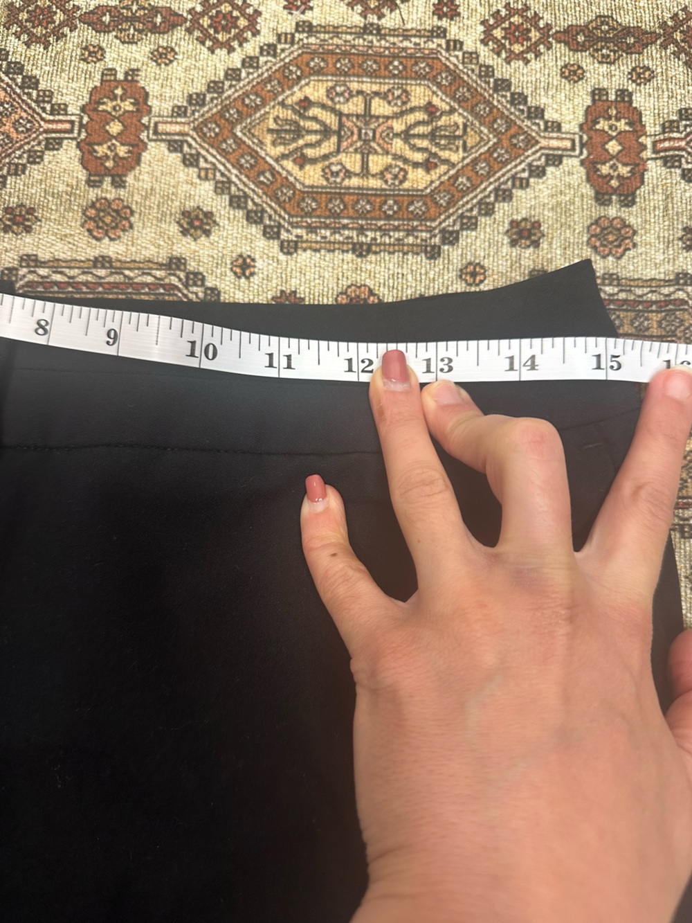 Worthington Black Cropped Straight-Leg Trousers - Picture 6 of 8